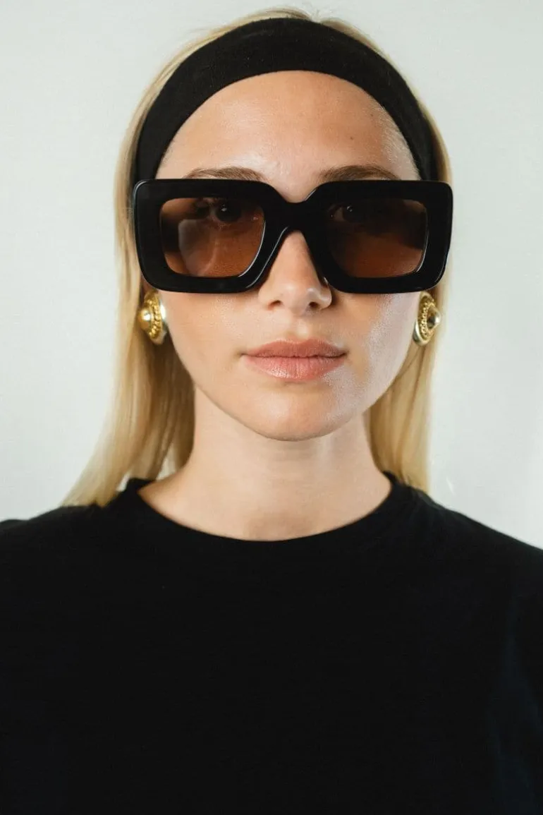 Sunglasses<CULT MIA BLACK SALAZARD FOCUS SUNGLASSES