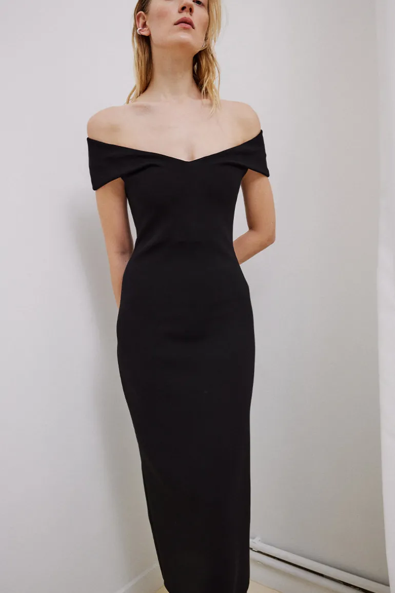 Dresses<CULT MIA TUBE MAXI DRESS Black