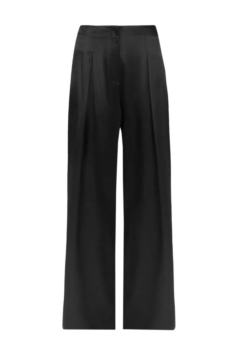 Pants<CULT MIA WIDE LEG PANTS Black
