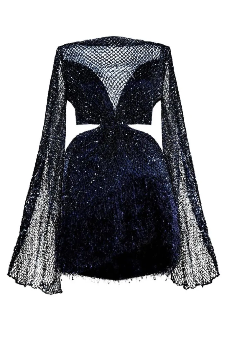 Dresses | Mini Dresses<CULT MIA BLAIR CUTOUT MINI DRESS Navy