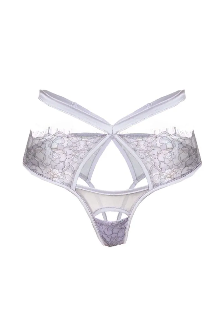 Lingerie<CULT MIA BLAIR SATIN BREIFS Lilac