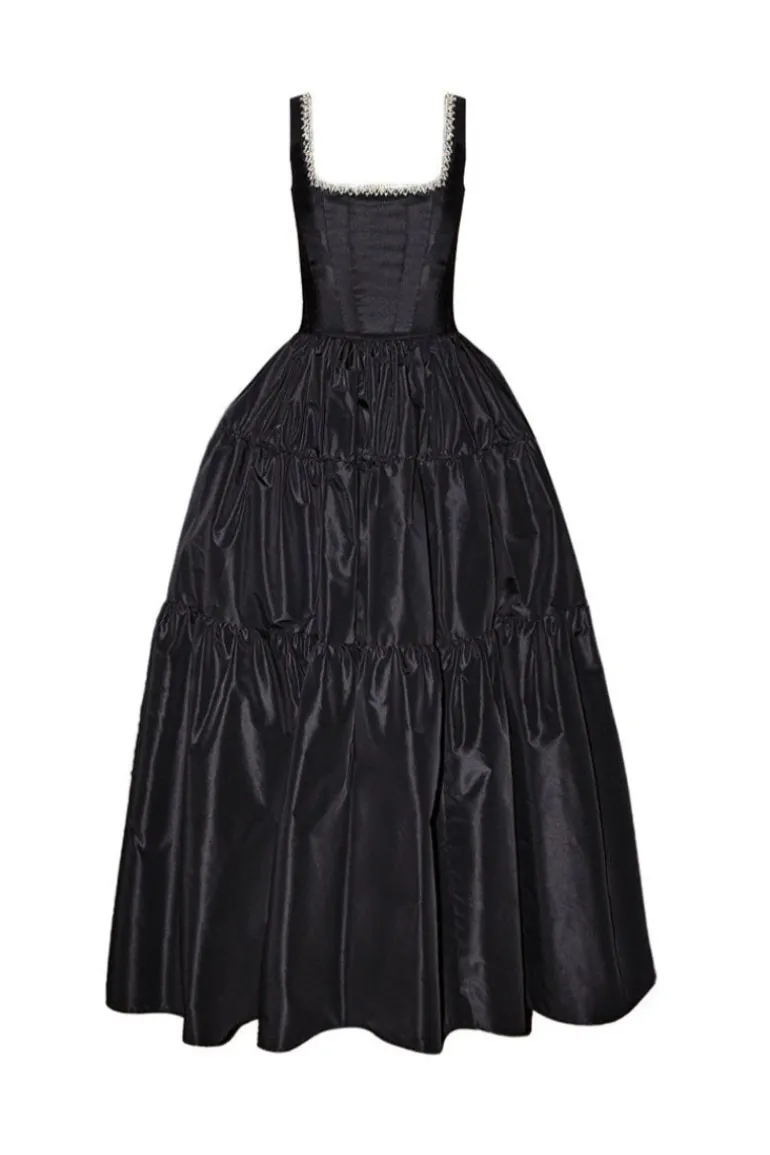 Dresses | Gowns<CULT MIA BLISS TAFFETA GOWN Black
