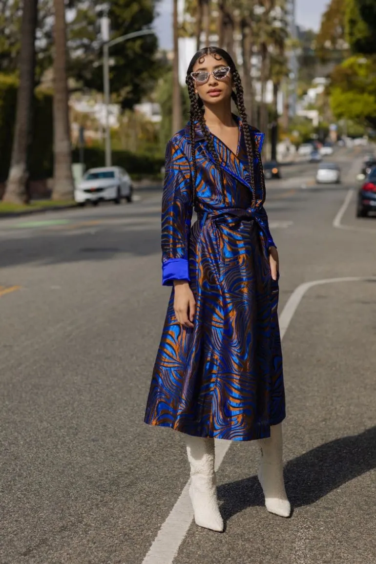 Coats<CULT MIA MARLYN COAT Blue