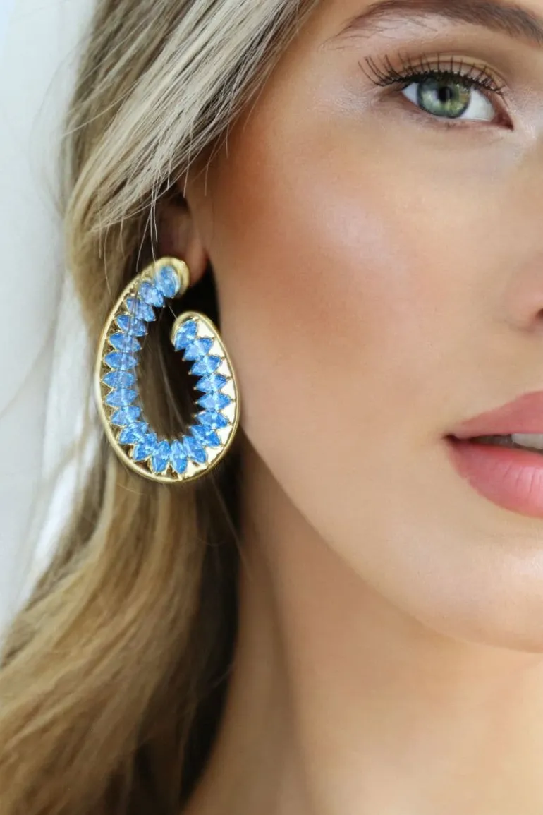 Earrings<CULT MIA SANTA FE EARRINGS Blue