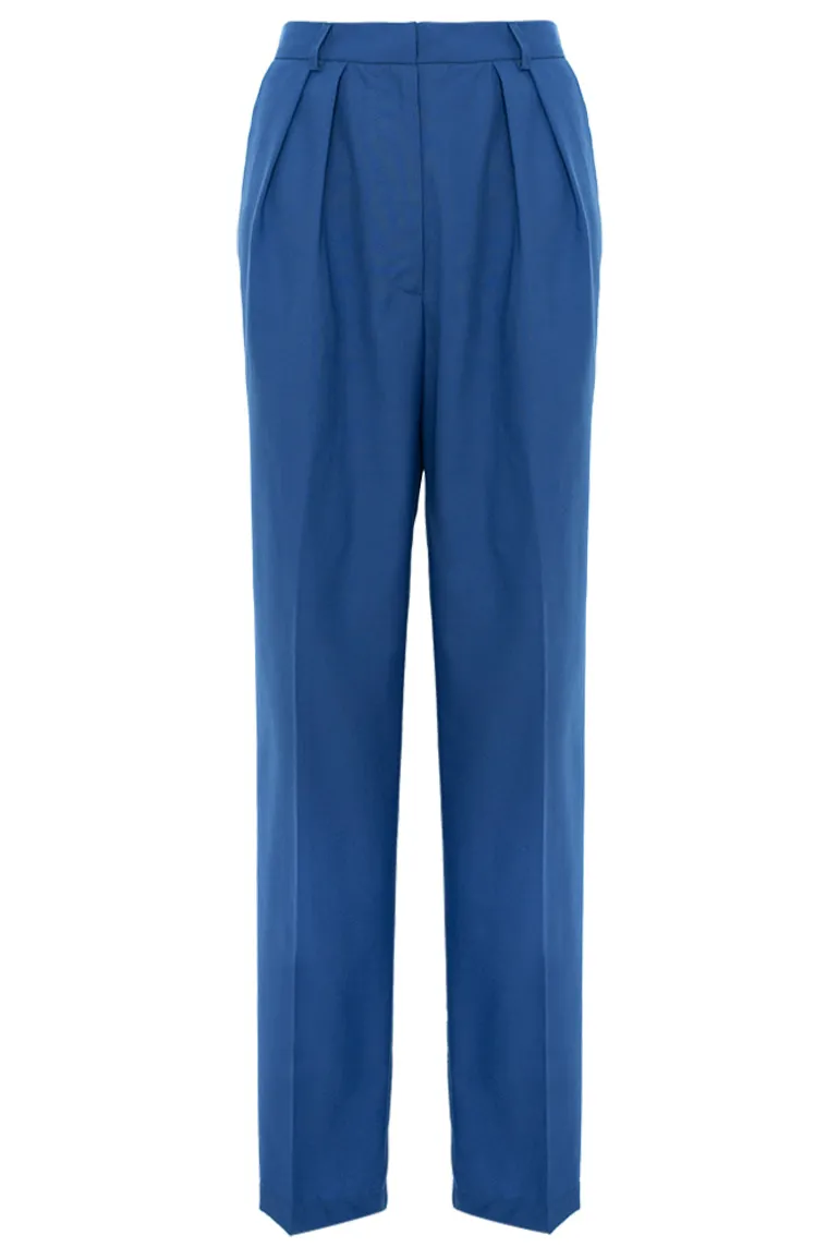 Pants<CULT MIA BLUE WHY SO SERIOUS? PANTS Ink Blue