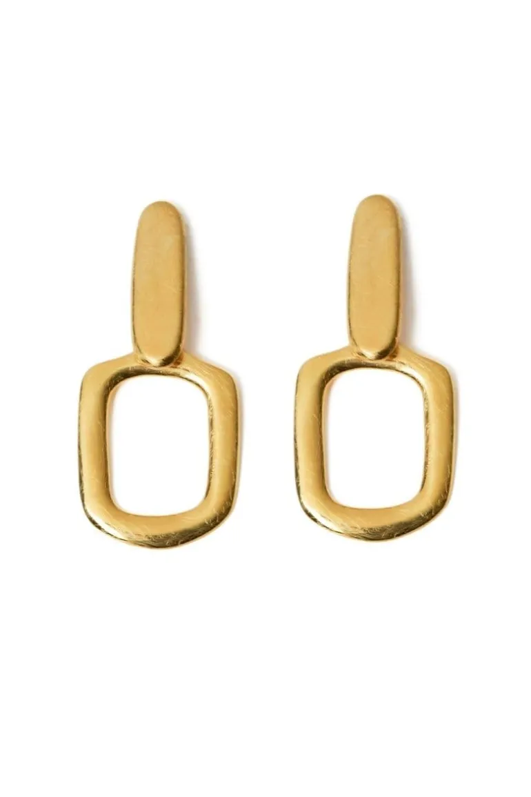 Earrings<CULT MIA BREEZE EARRINGS Gold-plated