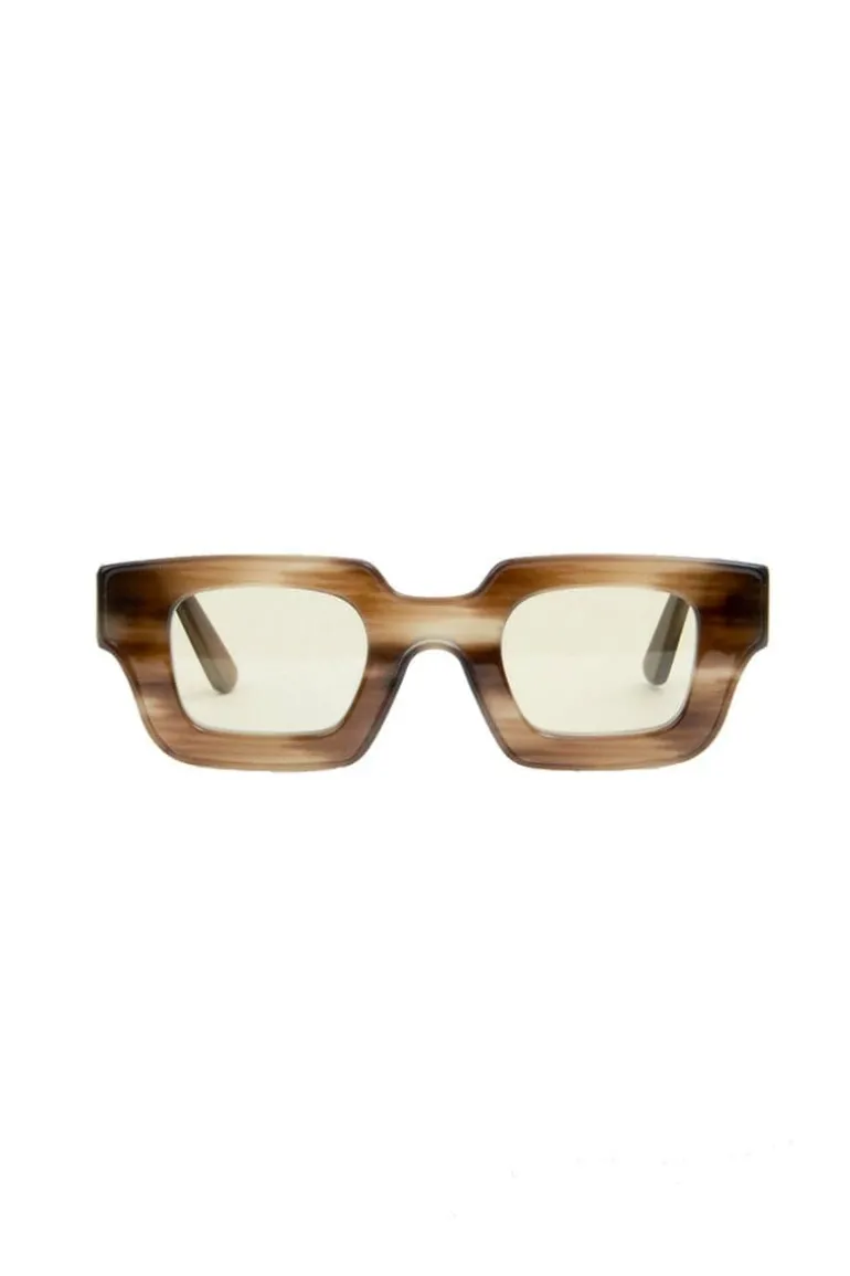 Sunglasses<CULT MIA BROWN CORREOS SMOKED WOOD SUNGLASSES Brown Havanna