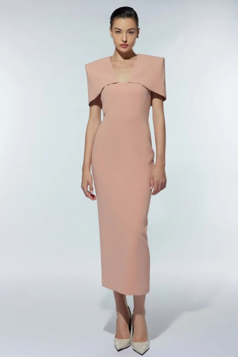 Dresses | Midi Dresses<CULT MIA BURFORD MIDI DRESS Coral