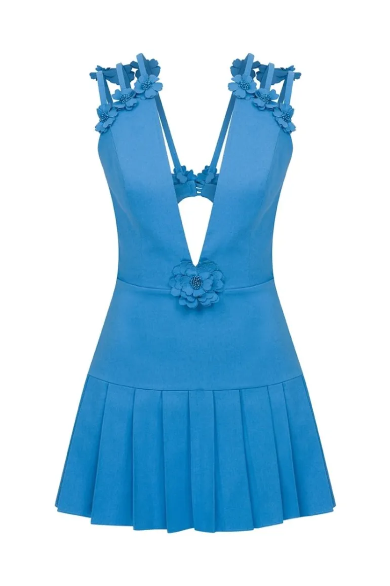 Dresses | Mini Dresses<CULT MIA BUTTERCUP FLORAL MINI DRESS Blue