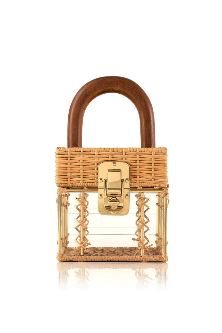 Top Handle Bags<CULT MIA CACAU TOP HANDLE BAG Crystal