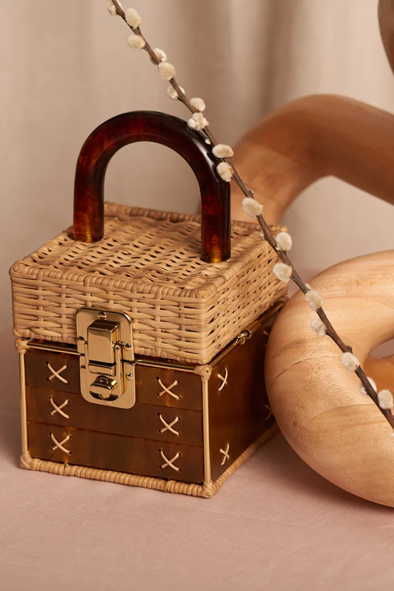 Top Handle Bags<CULT MIA CACAU TOP HANDLE BAG Turtle