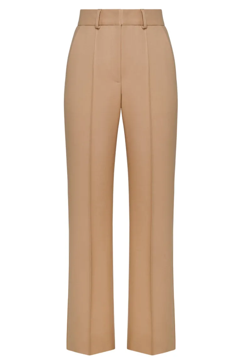 Pants<CULT MIA CLASSIC STRAIGHT LEG PANTS Camel