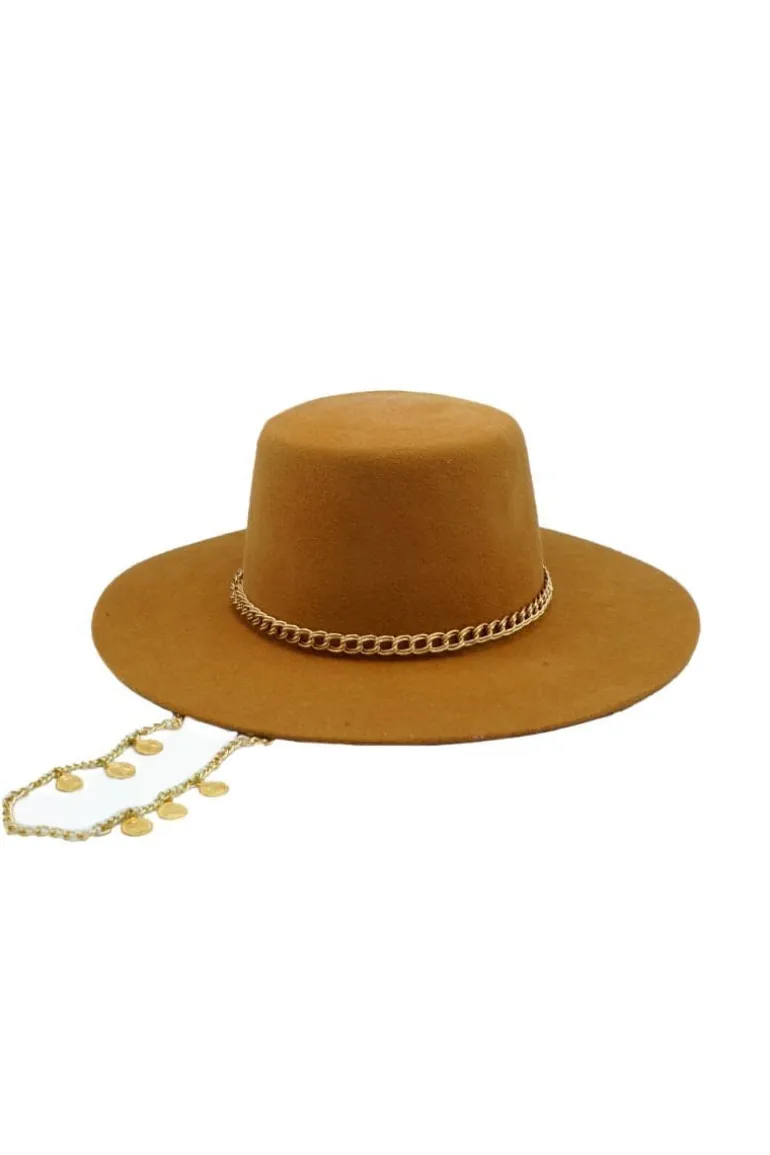 Hats<CULT MIA CAMILE CORDOBES FELT HAT Brown