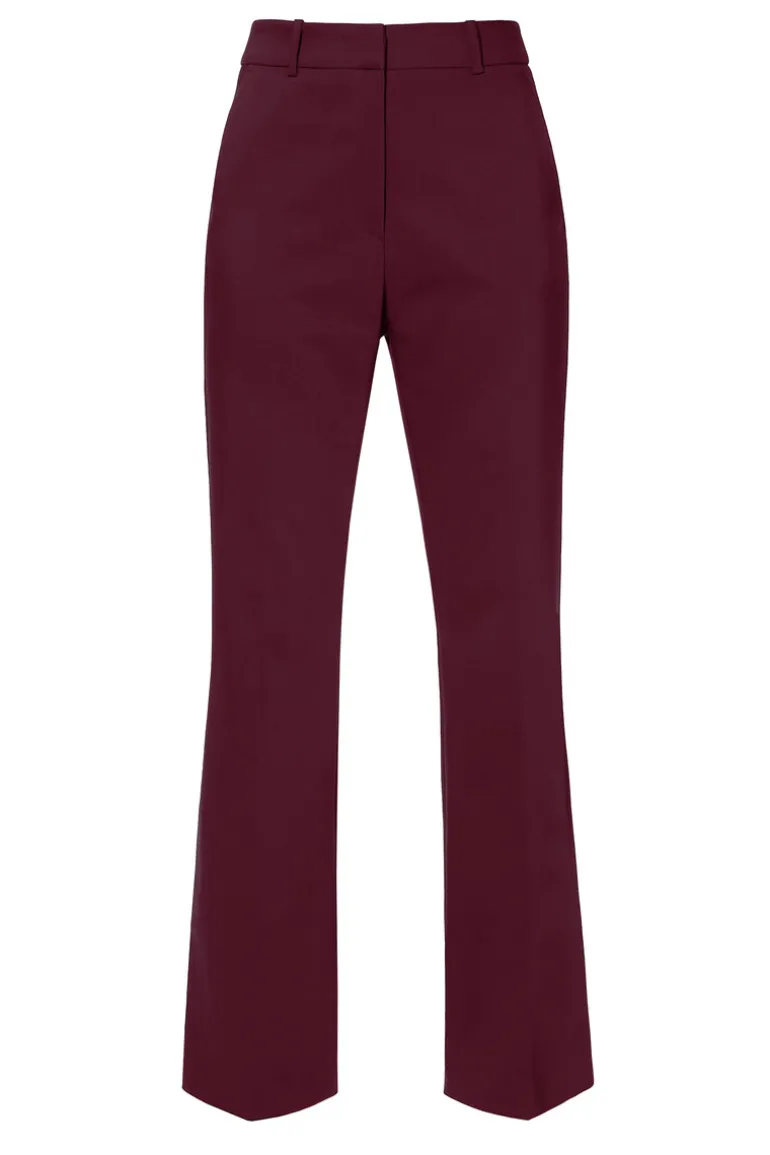 Pants<CULT MIA CAMILLA PANTS IN Burgundy Wine