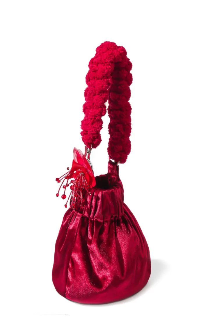 Shoulder Bags<CULT MIA CAT ON A MOUNTAIN ORCHID BAG IN Red