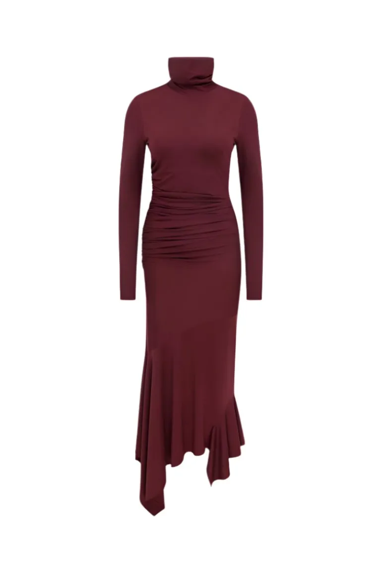 Dresses | Midi Dresses<CULT MIA CECILY DRESS IN Burgundy