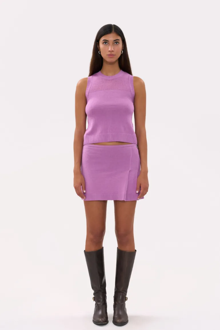 Skirts<CULT MIA CENTIMOS SKIRT IN Purple