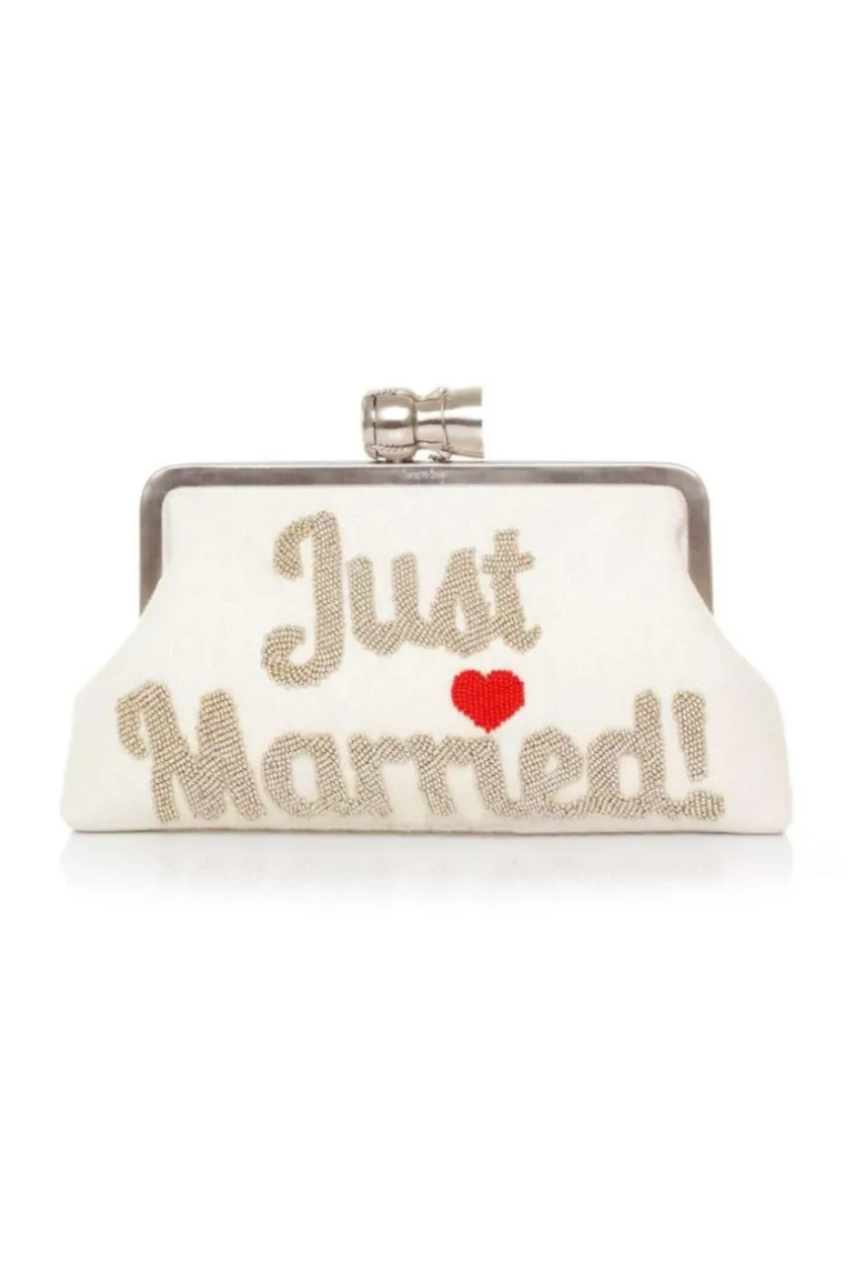 Top Handle Bags<CULT MIA CHAMPAGNE JUST MARRIED IVORY CLASSIC