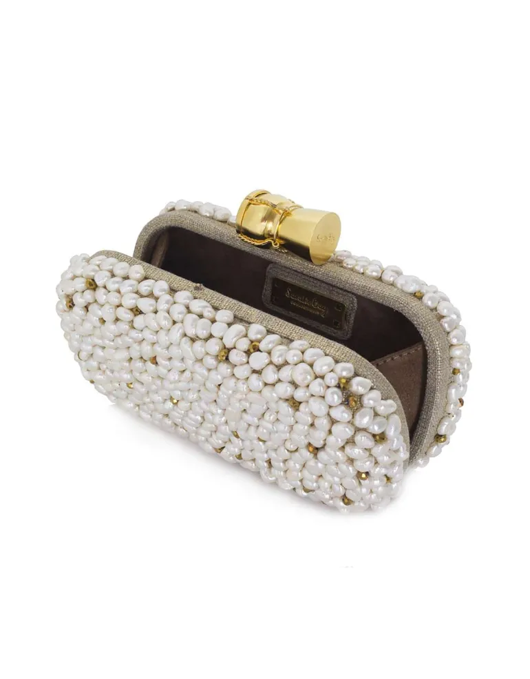 Clutch Bags<CULT MIA CHAMPAGNE LOULOU BOX