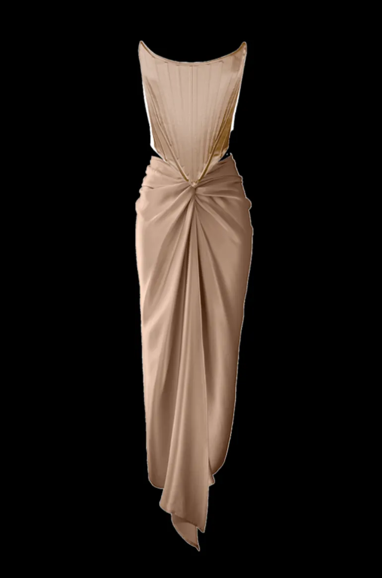 Outfit Sets<CULT MIA TWO-PIECE TWIST SET Champagne