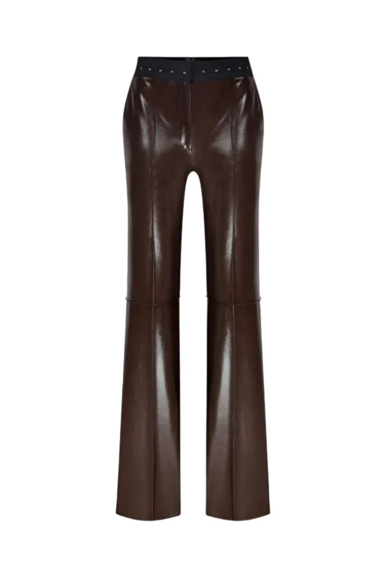 Pants<CULT MIA CHERRY TROUSERS IN Brown