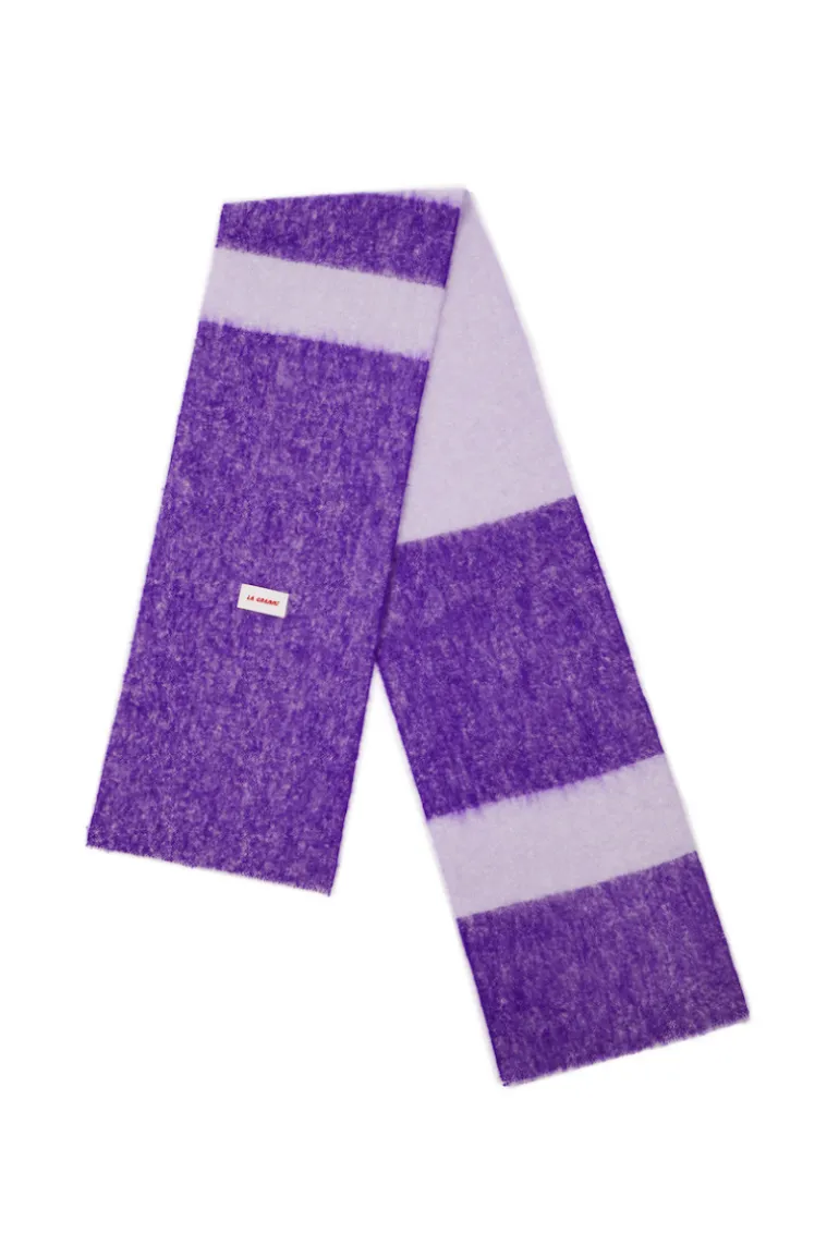 Scarves<CULT MIA CHICHA KNITTED SCARF Purple
