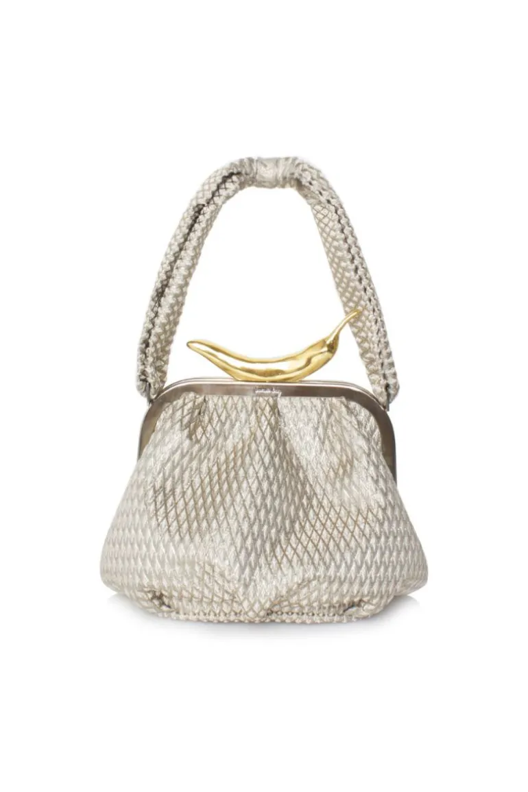 Shoulder Bags<CULT MIA CHILI ON MARQUISE BELLA SHOULDER BAG Silver