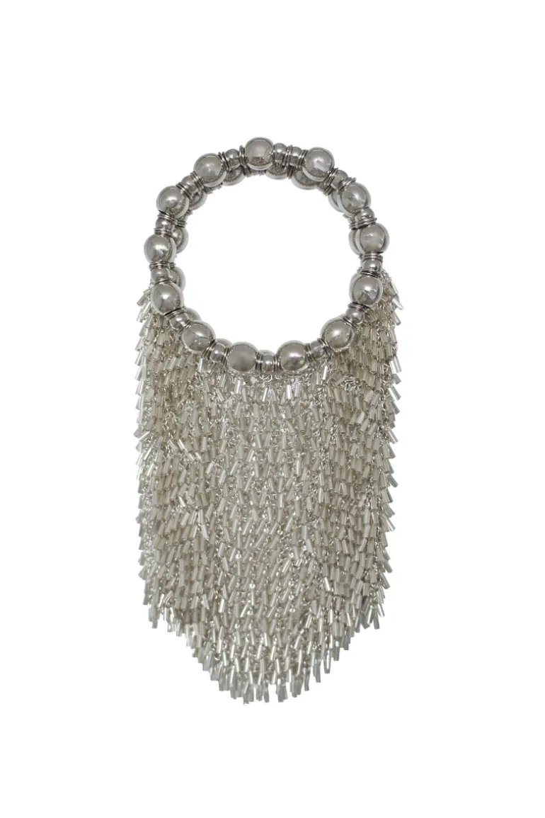 Clutch Bags<CULT MIA CINZIA BAG Silver