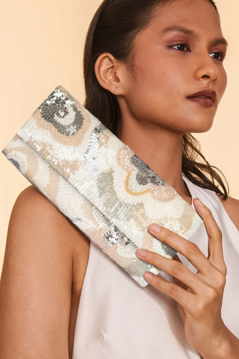 Clutch Bags<CULT MIA CIRA CLUTCH IN Ivory