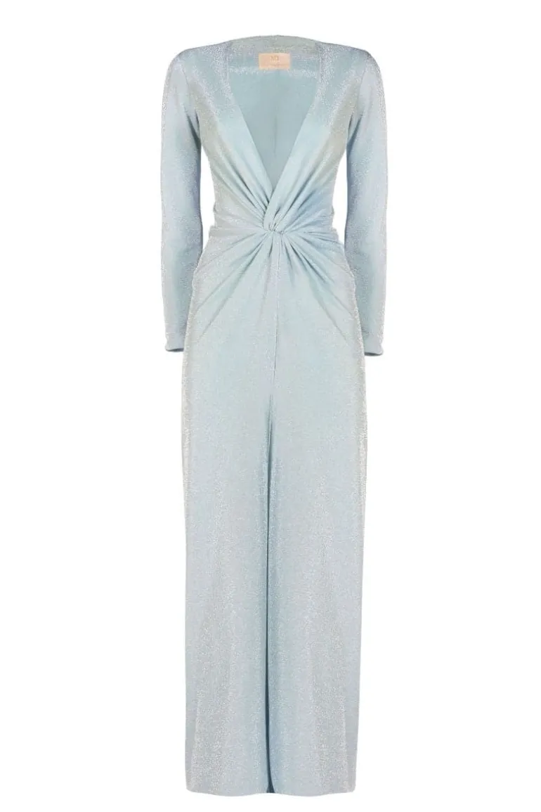 Dresses<CULT MIA CLAIRE DRAPED EVENING MAXI DRESS Mint