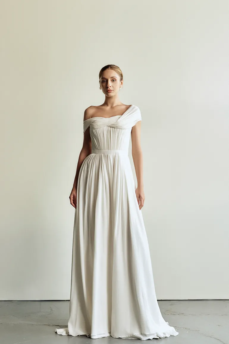 Dresses | Gowns<CULT MIA CLARA A-LINE GOWN White Dover