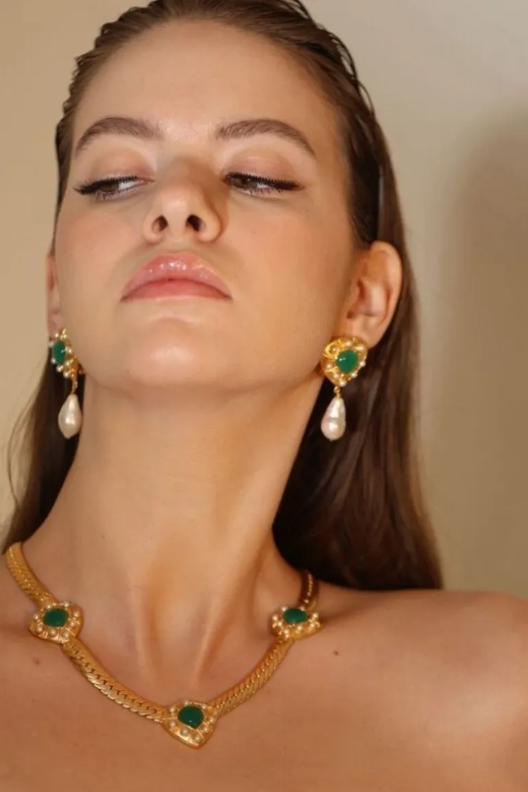 Necklaces<CULT MIA CLAUDIA NECKLACE Gold