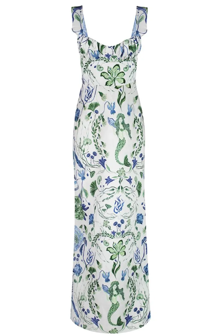 Dresses<CULT MIA CLIO MAXI DRESS Oceanid