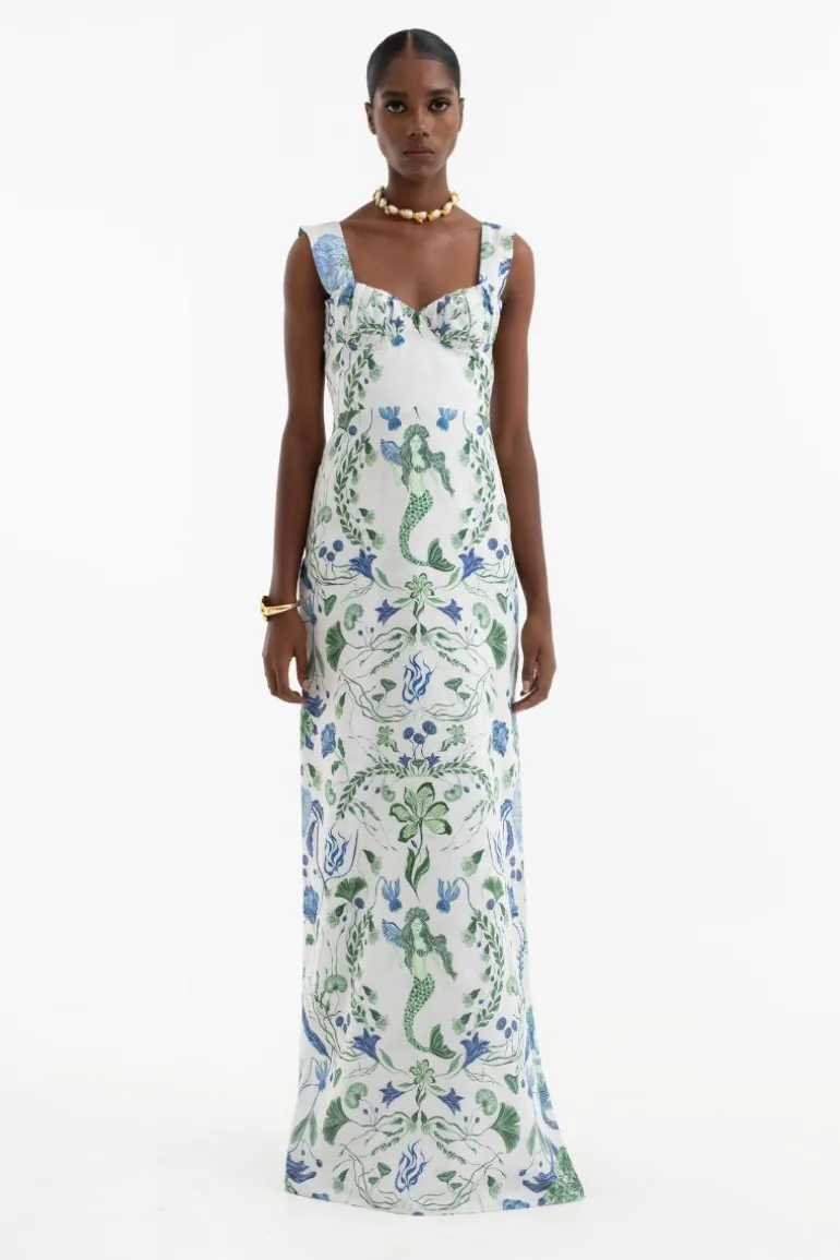 Dresses<CULT MIA CLIO MAXI DRESS Oceanid