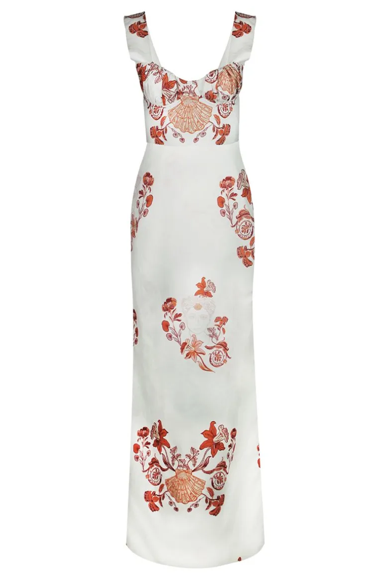 Dresses<CULT MIA CLIO MAXI DRESS Oyster