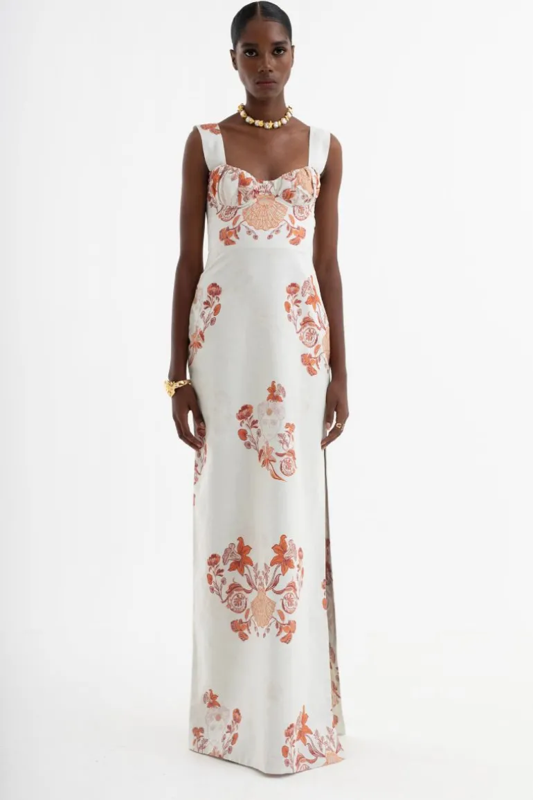 Dresses<CULT MIA CLIO MAXI DRESS Oyster