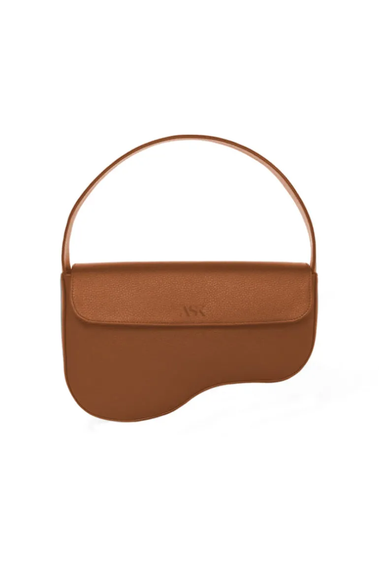 Shoulder Bags<CULT MIA CLOVER HANDBAG Walnut Brown