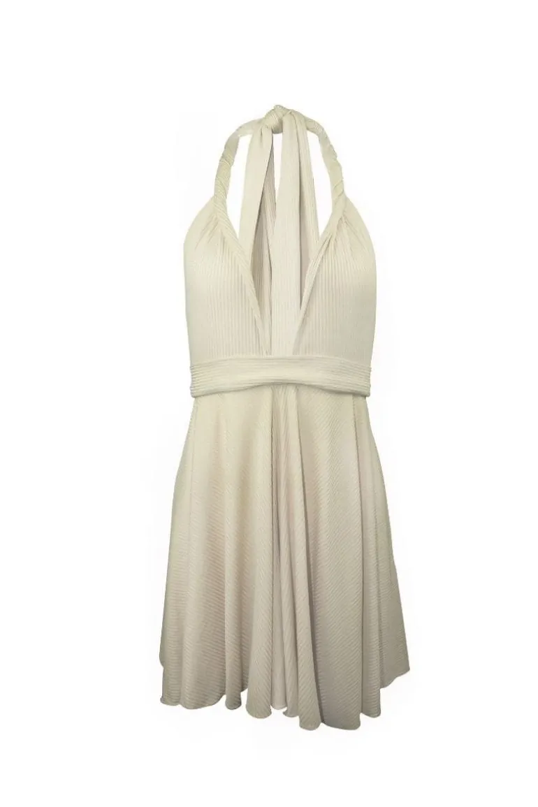 Jumpsuits<CULT MIA COLINAS WRAP ROMPER Nude