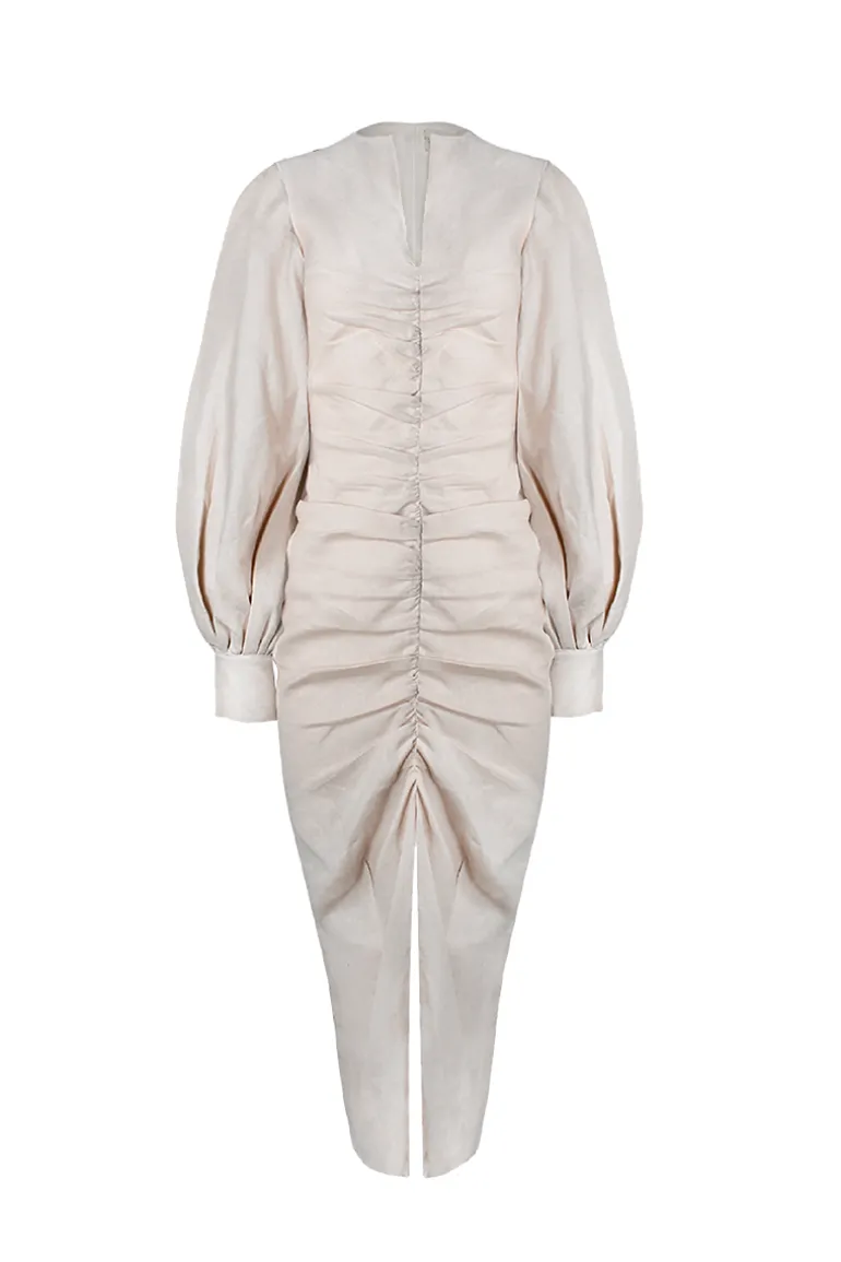 Dresses | Midi Dresses<CULT MIA COLONIAL DRESS Nude