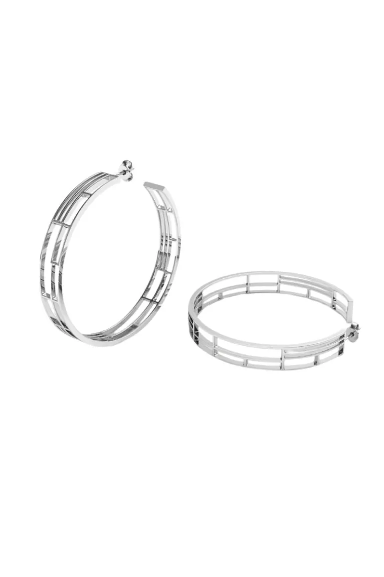 Earrings<CULT MIA COLOSSEO MAXI EARRINGS Silver