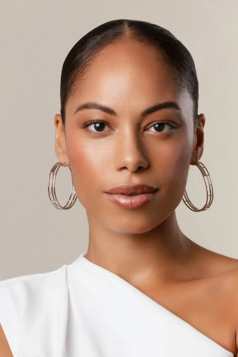 Earrings<CULT MIA COLOSSEO MAXI EARRINGS Silver