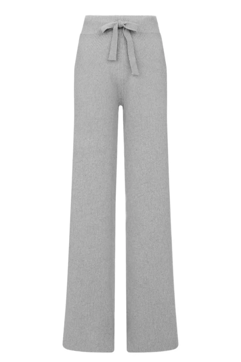 Pants<CULT MIA COMO CASHMERE TROUSER IN Gray