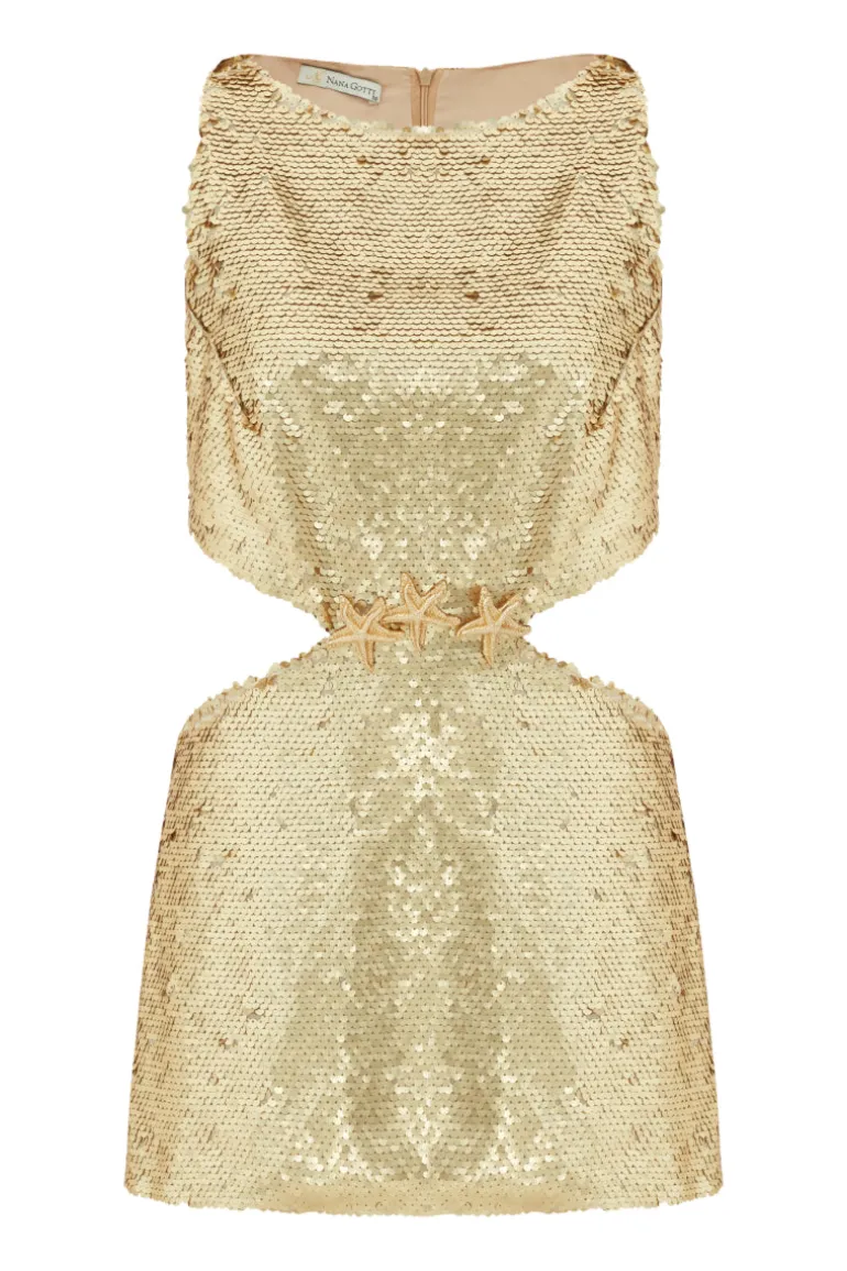 Dresses | Mini Dresses<CULT MIA CRESSIDA MINI DRESS Gold