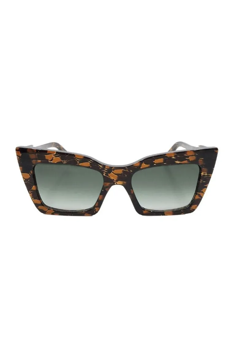 Sunglasses<CULT MIA CROCODILE DARK KNIGHT SUNGLASSES Tortoise