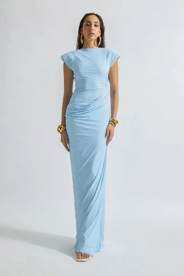 Dresses<CULT MIA X DEME BY GABRIELLA LUCIA MAXI DRESS Baby Blue