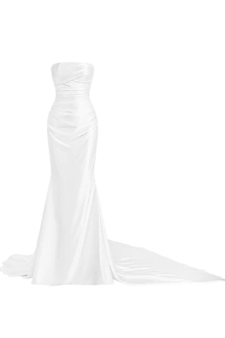 Dresses | Gowns<CULT MIA X LE THANH HOA SHINING MERMAID GOWN Pearl White