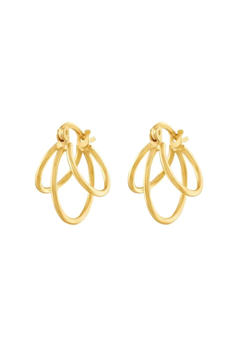 Earrings<CULT MIA DANI YELLOW VERMEIL EARRINGS Gold