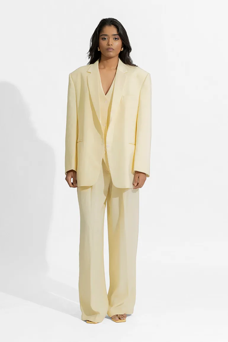 Outfit Sets<CULT MIA DANIELLE SUIT SET Butter Yellow