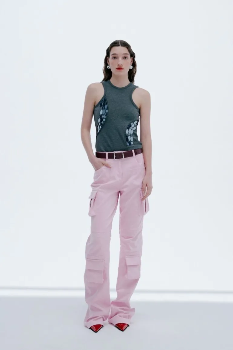 Tops<CULT MIA DARCY TOP IN Dark Grey