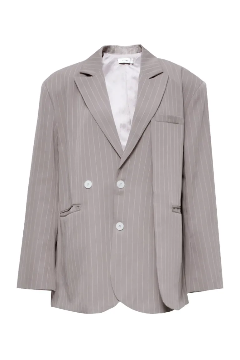 Blazers<CULT MIA DAWN OVERSIZED BLAZER Gray